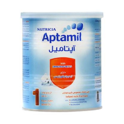 تصویر  شیر خشک از بدو تولد تا ۶ ماه آپتامیل ۱ نوتریشیا ۴۰۰ گرم