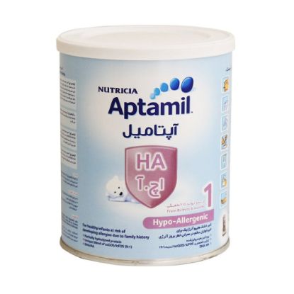 تصویر  شیر خشک از بدو تولد تا ۶ ماه آپتامیل اچ آ  ۱ نوتریشیا ۴۰۰ گرم