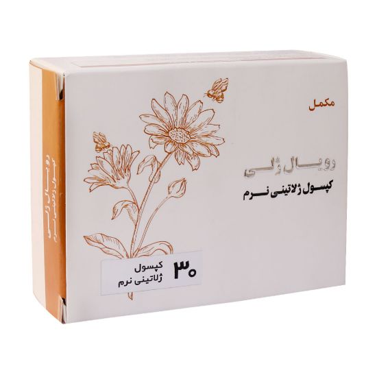 تصویر  کپسول رویال ژلی اکسیر فارم بسته 30 عددی