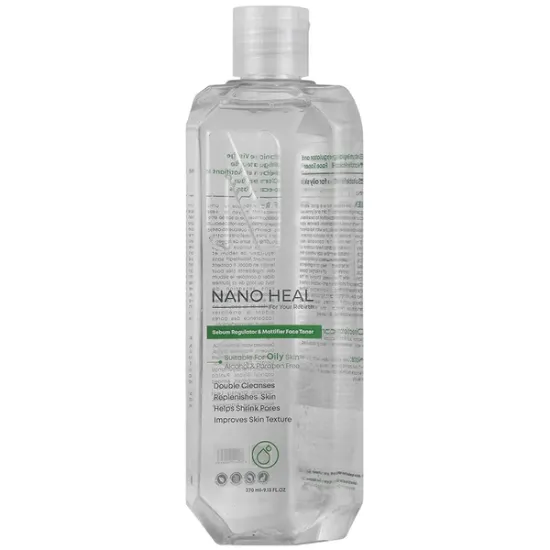 تصویر  تونر تنظیم کننده چربی و مات کننده نانوهیل ۲۷۰ میلی لیتر