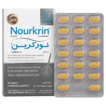 تصویر  قرص نورکرین مردان 60 عددی
