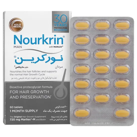 تصویر  قرص نورکرین مردان 60 عددی