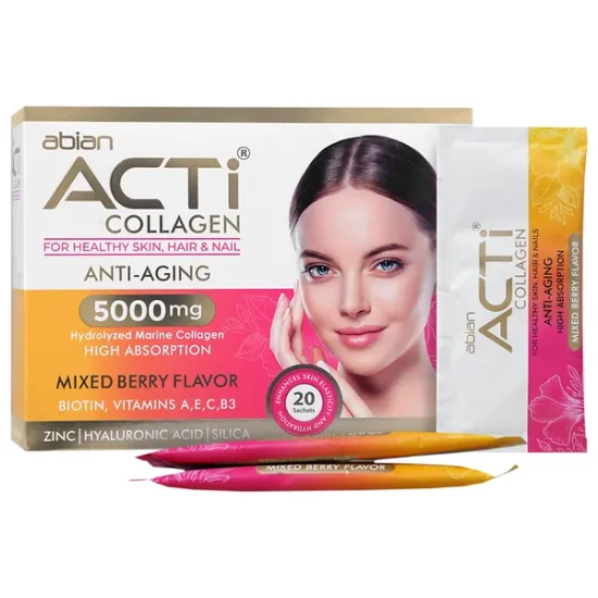 تصویر  ساشه اکتی کلاژن ابیان دارو 20 عددی